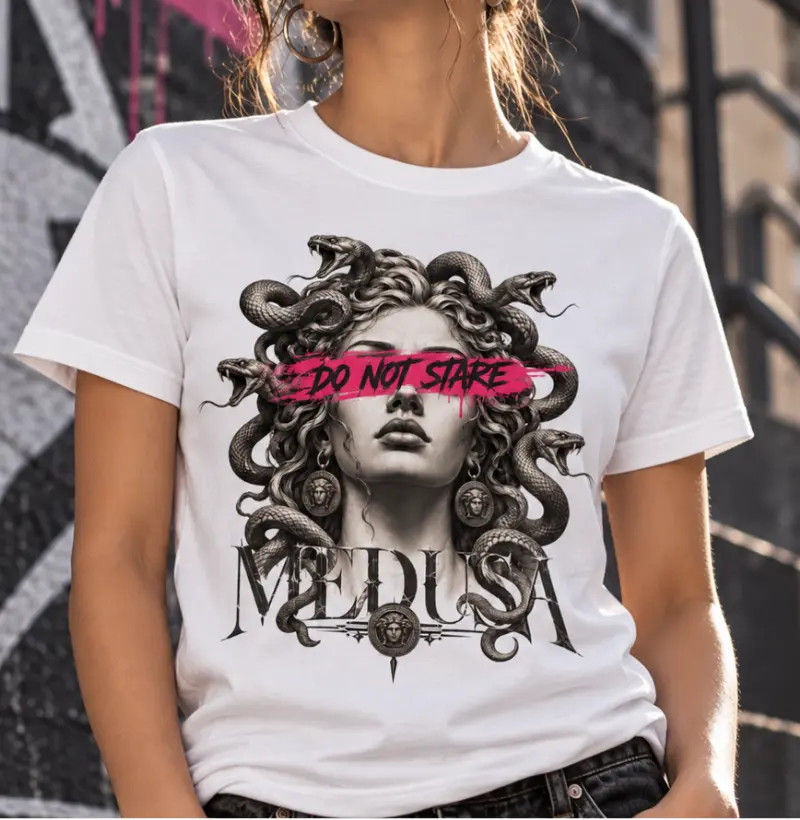 Medusa — Do Not Stare - Camiseta