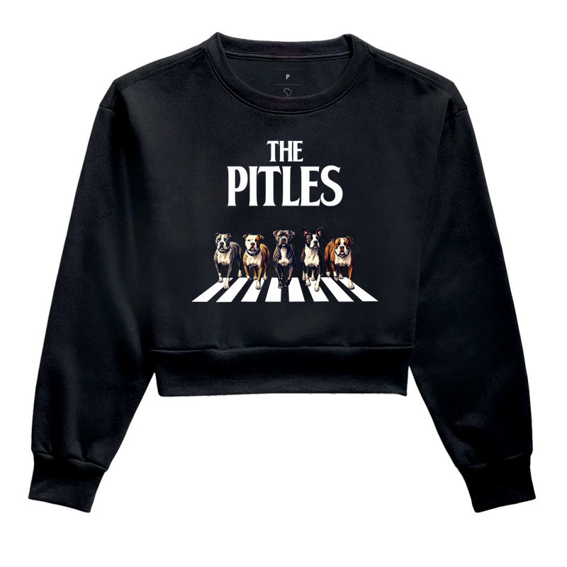 THE PITLES - Cropped Moletom