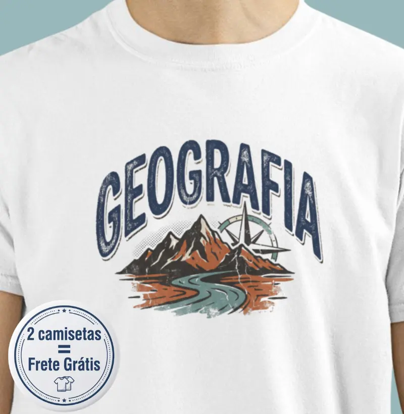 Camiseta Premium Geografia