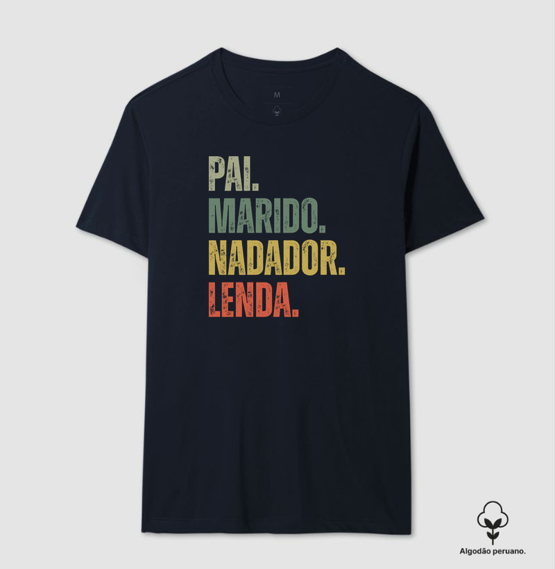 Pai. Marido. Nadador. Lenda.