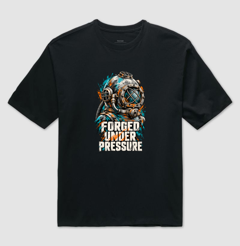 Forged Under Pressure - Camiseta Oversized