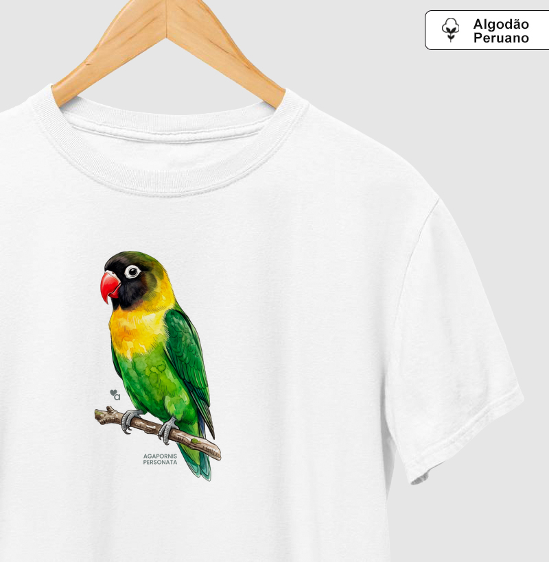 Aves - Agapornis Personata - Algodão Peruano