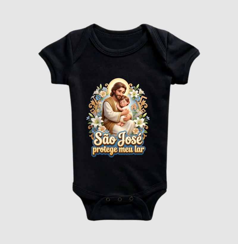 São José - Protege meu Lar - Body Infantil