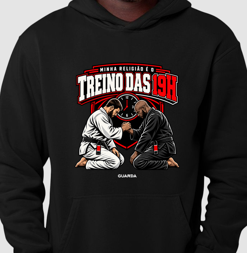 Treino das 19H - Hoodie Moletom