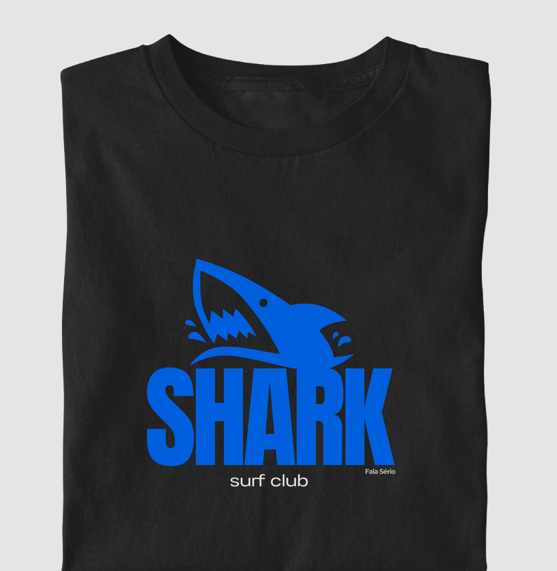 Camiseta Infantil Shark Surf Club  - Camiseta Infantil