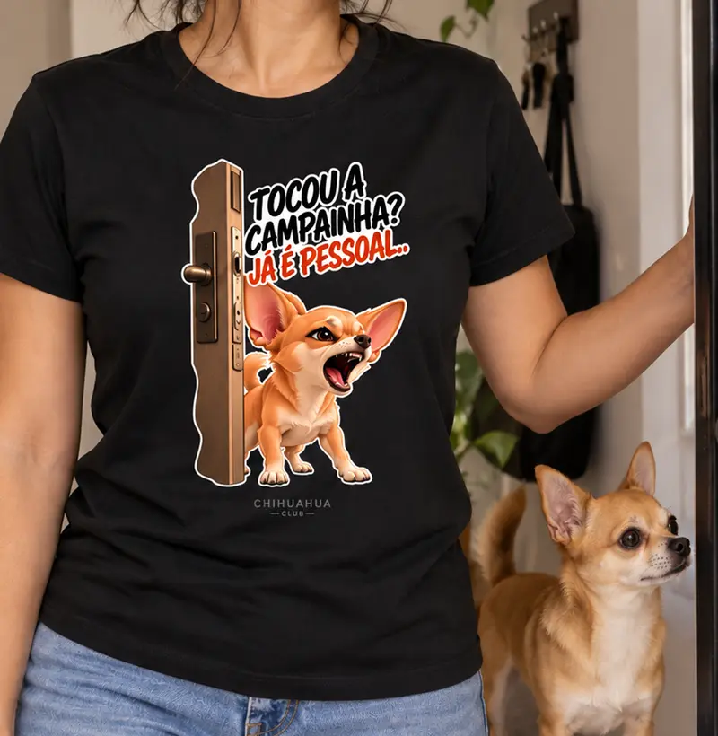 Tocou a campainha? Já é pessoal!