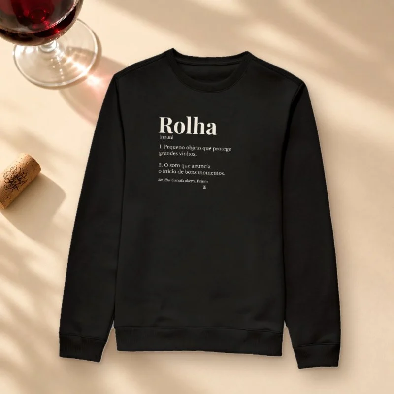 Moletom Rolha — Wine Dictionary - Suéter Moletom
