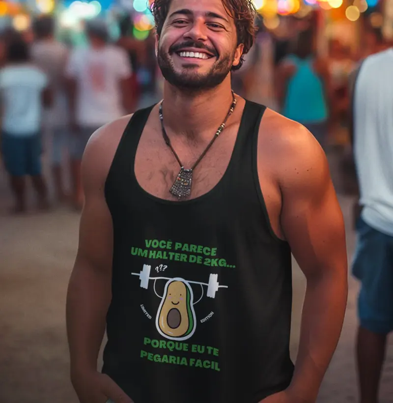 Você parece um halter de 2kg... porque eu te pegaria fácil