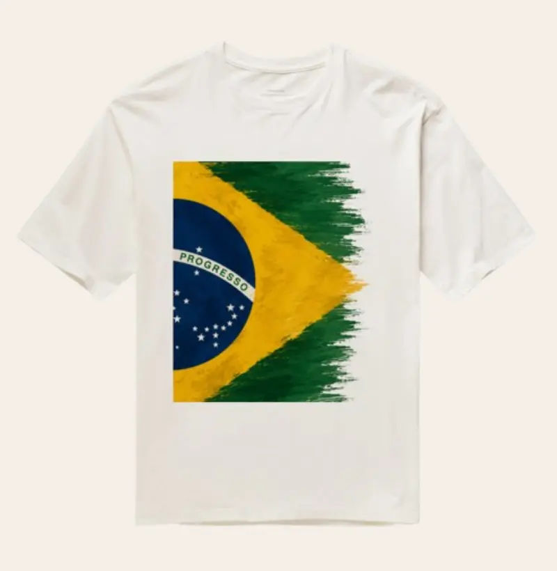 Oversized Algodão Premium - Brasil em Movimento