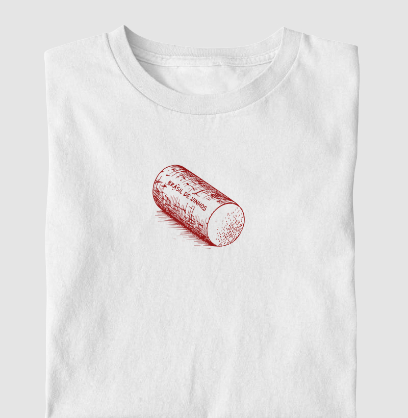 Camiseta Brasil de Vinhos - Rolha