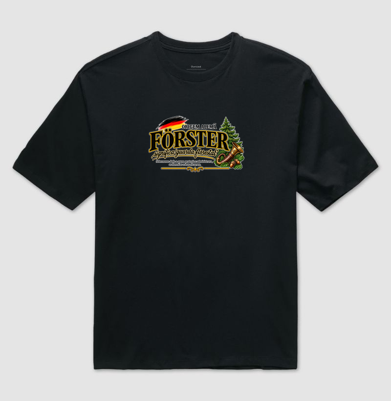 Förster  - Camiseta Oversized