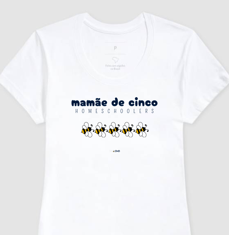 Mamãe de cinco Homeschoolers