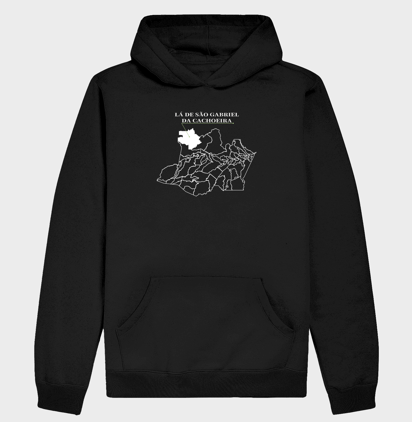 São Gabriel da Cachoeira | Origem AM - Hoodie Moletom