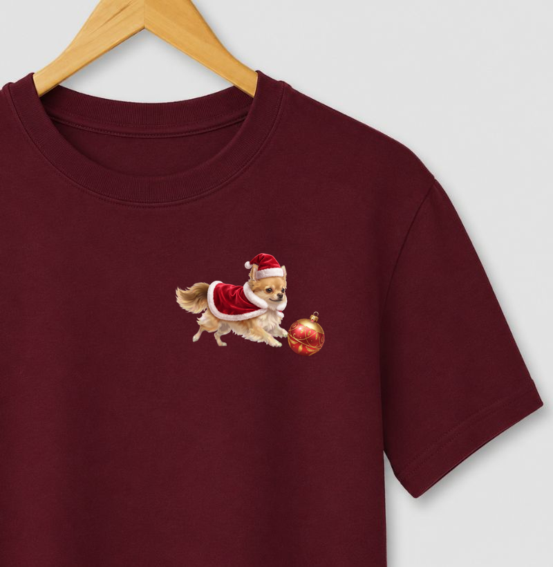 Chihuahua Bege - Natal - Camiseta