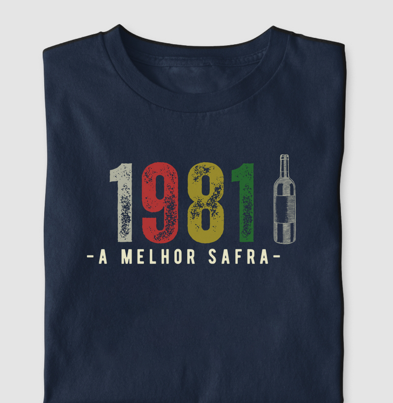Camiseta A Melhor Safra 1981
