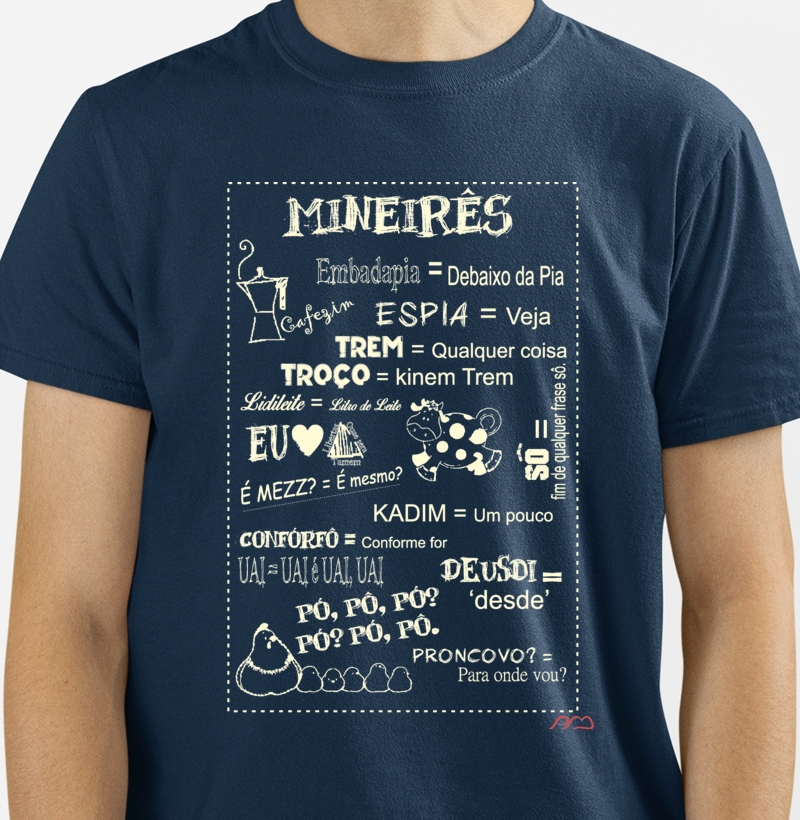 Camiseta Mineirês