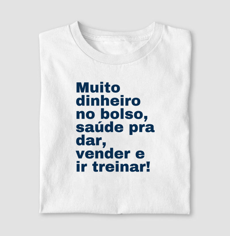 Saúde pra dar, vender e ir treinar