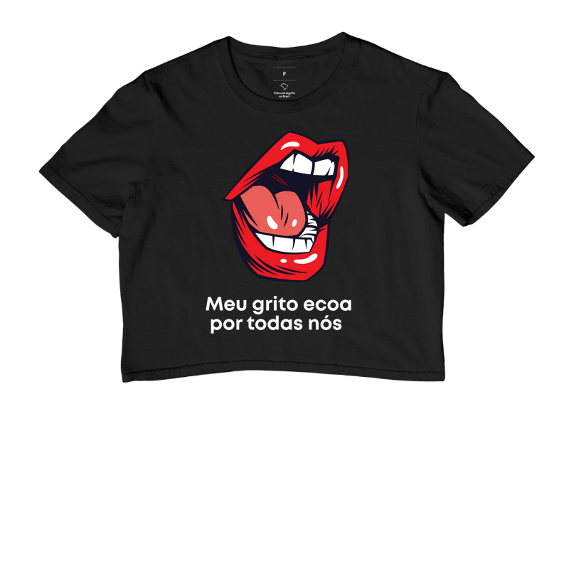 Meu grito ecoa por todas nós