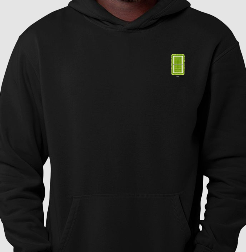 Wimbledon Mini Tennis Court Moletom Hoodie