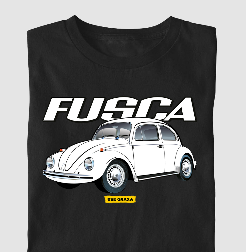 Fusca Branco Escrita