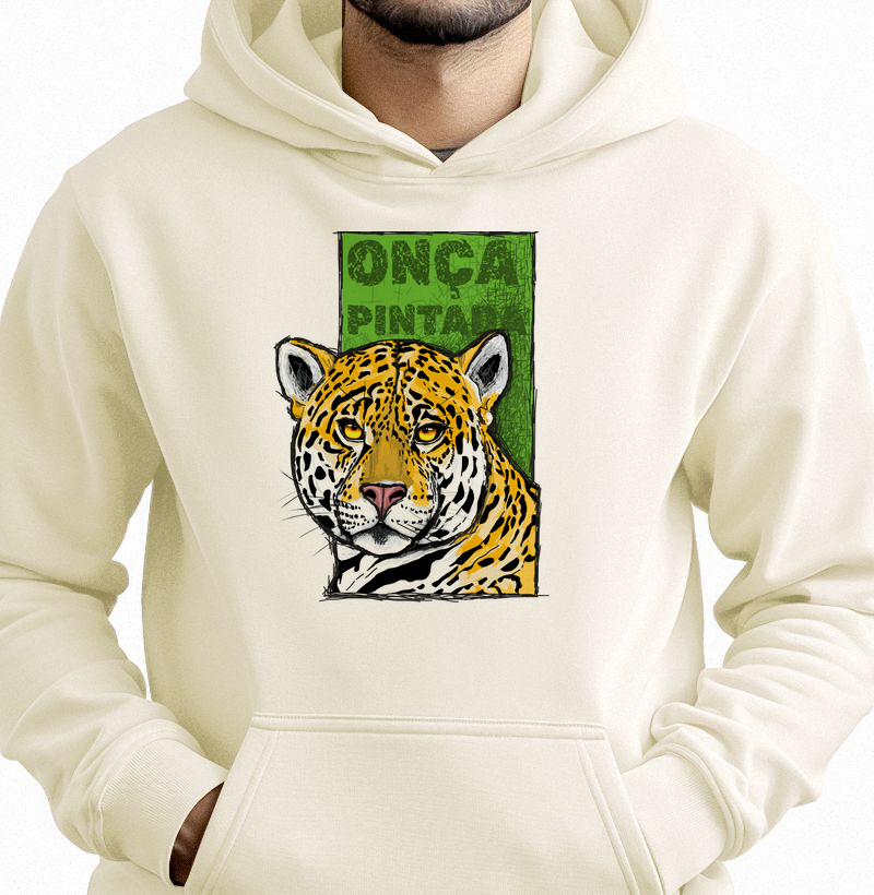 Hoodie Moletom A Onça Pintada