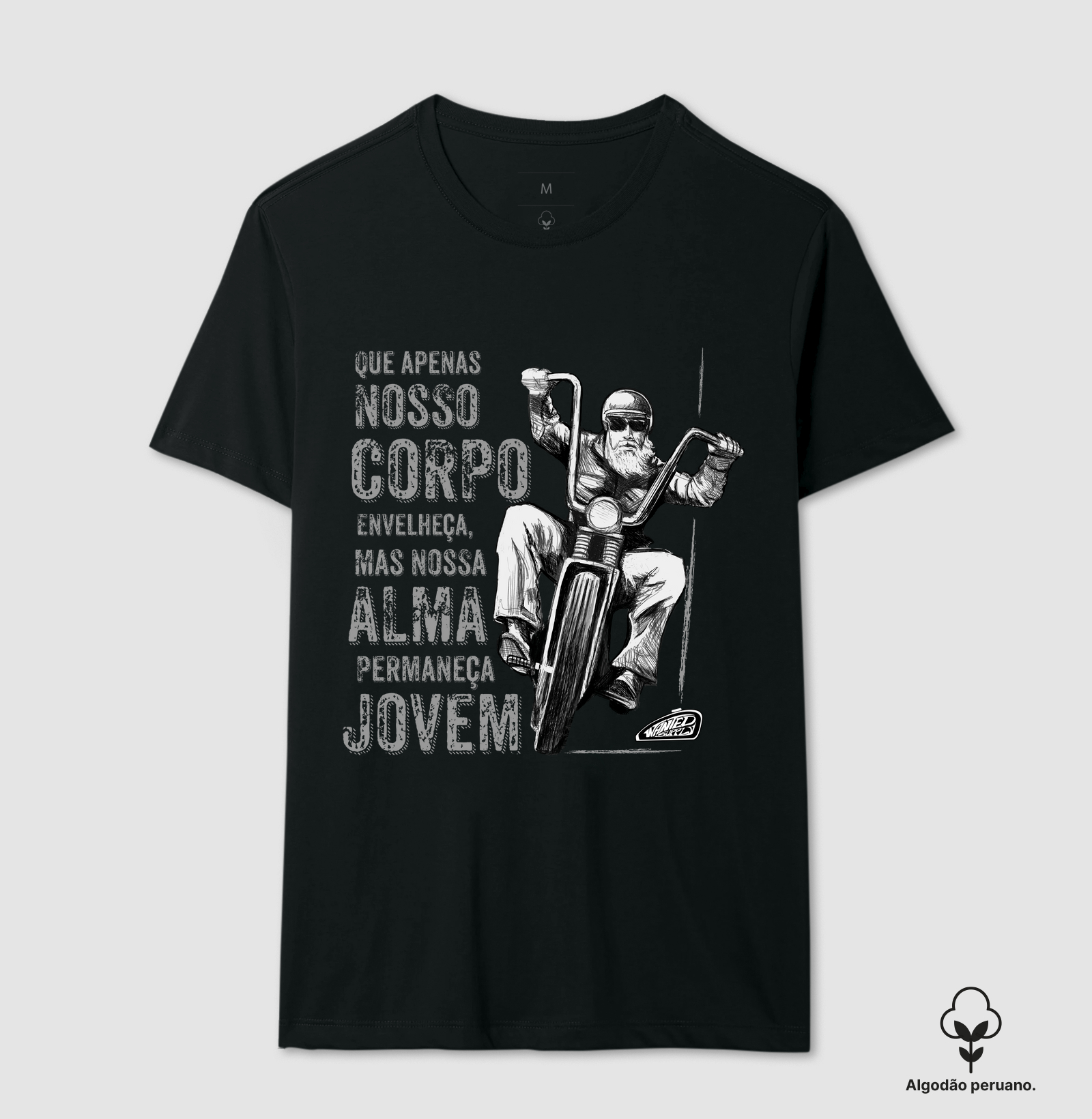 Camiseta Alma de Motociclista 