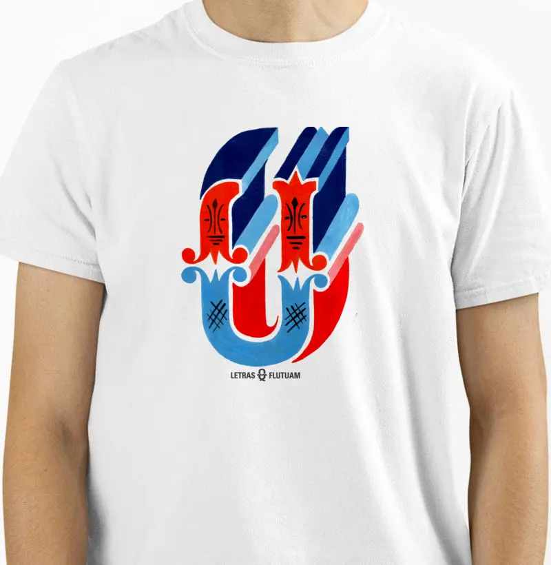 Camiseta Letra U