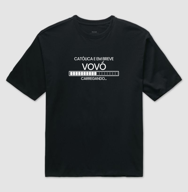 Católica e vovó carregando