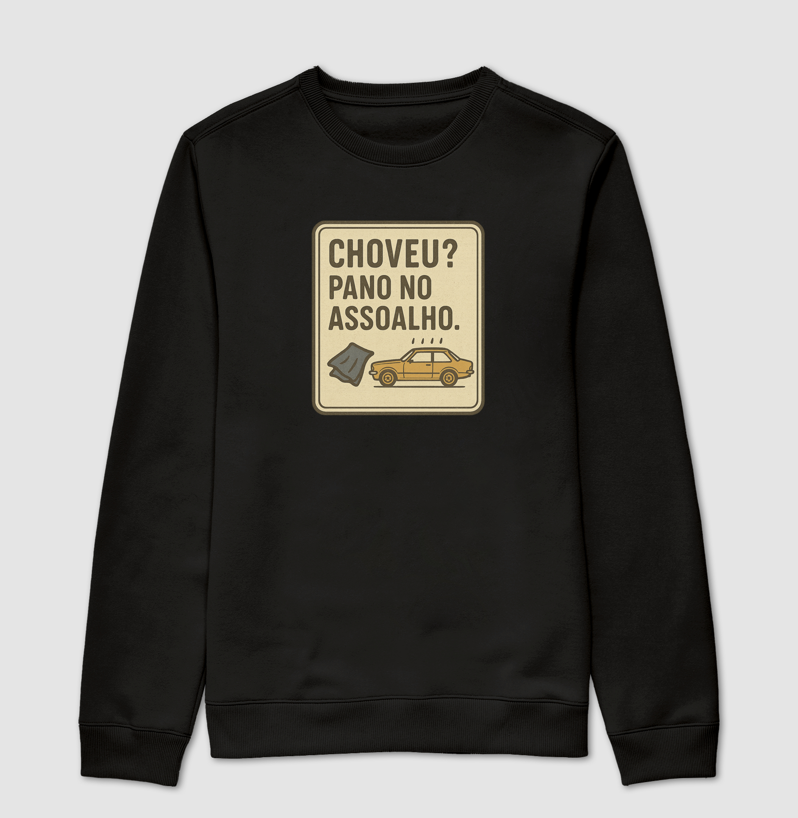 Choveu? Pano no assoalho - Chevette