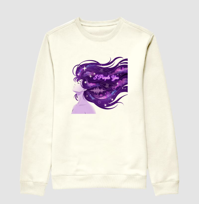 Suéter Moletom I Purple You