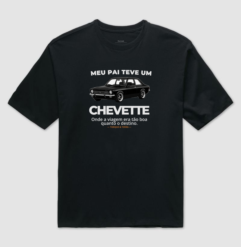 Meu pai teve um - CHEVETTE - preto