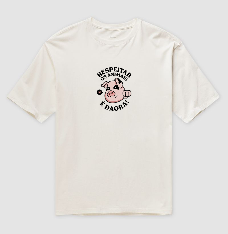 Respeitar os animais - Porco
