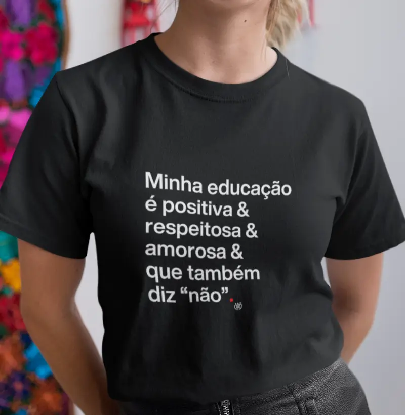 Minha educação é positiva