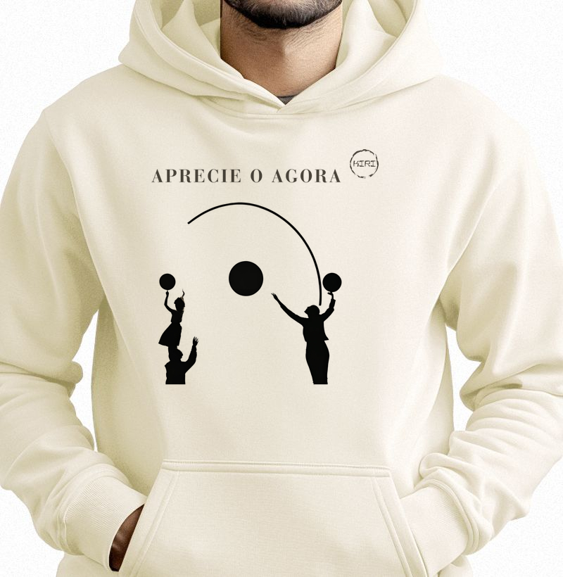 Moletom Capuz KIRI - Aprecie o Agora - Min