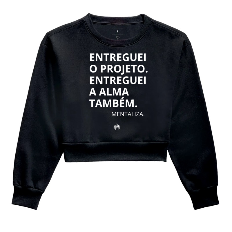 Entreguei o projeto. Entreguei a alma também.