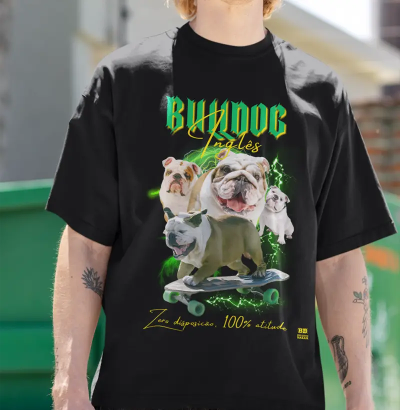 Oversized Bulldog Ingles "Bootleg"
