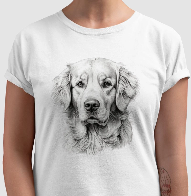 Golden preto e branco