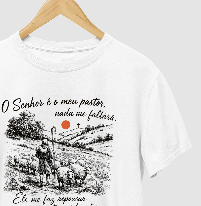 O Senhor é meu pasto - Gravura