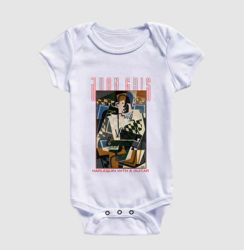 Harlequin With a Guitar (1917) - Juan Gris