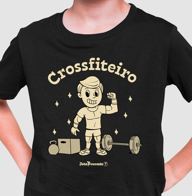Camiseta infantil Crossfiteiro