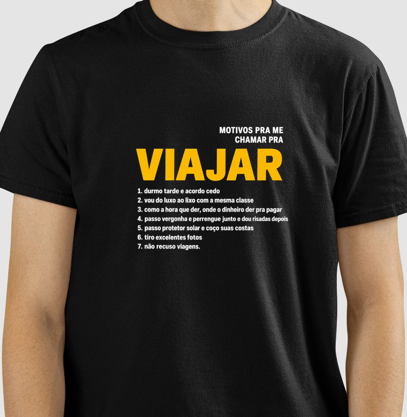 Motivos Pra Me Chamar Pra Viajar
