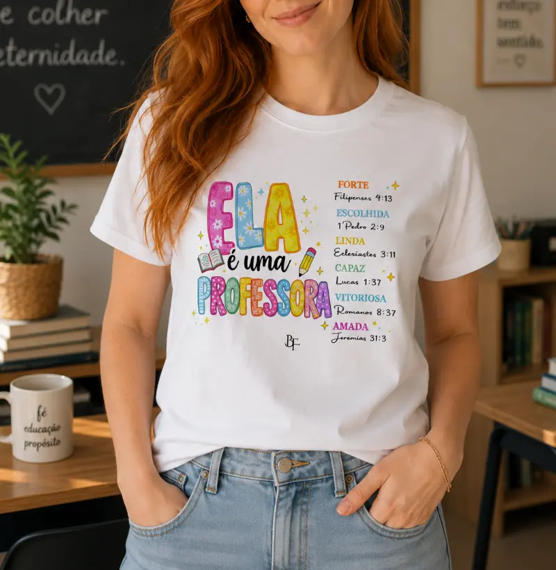 Ela é uma professora ...