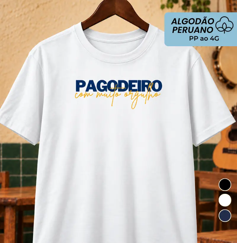Pagodeiro com muito orgulho