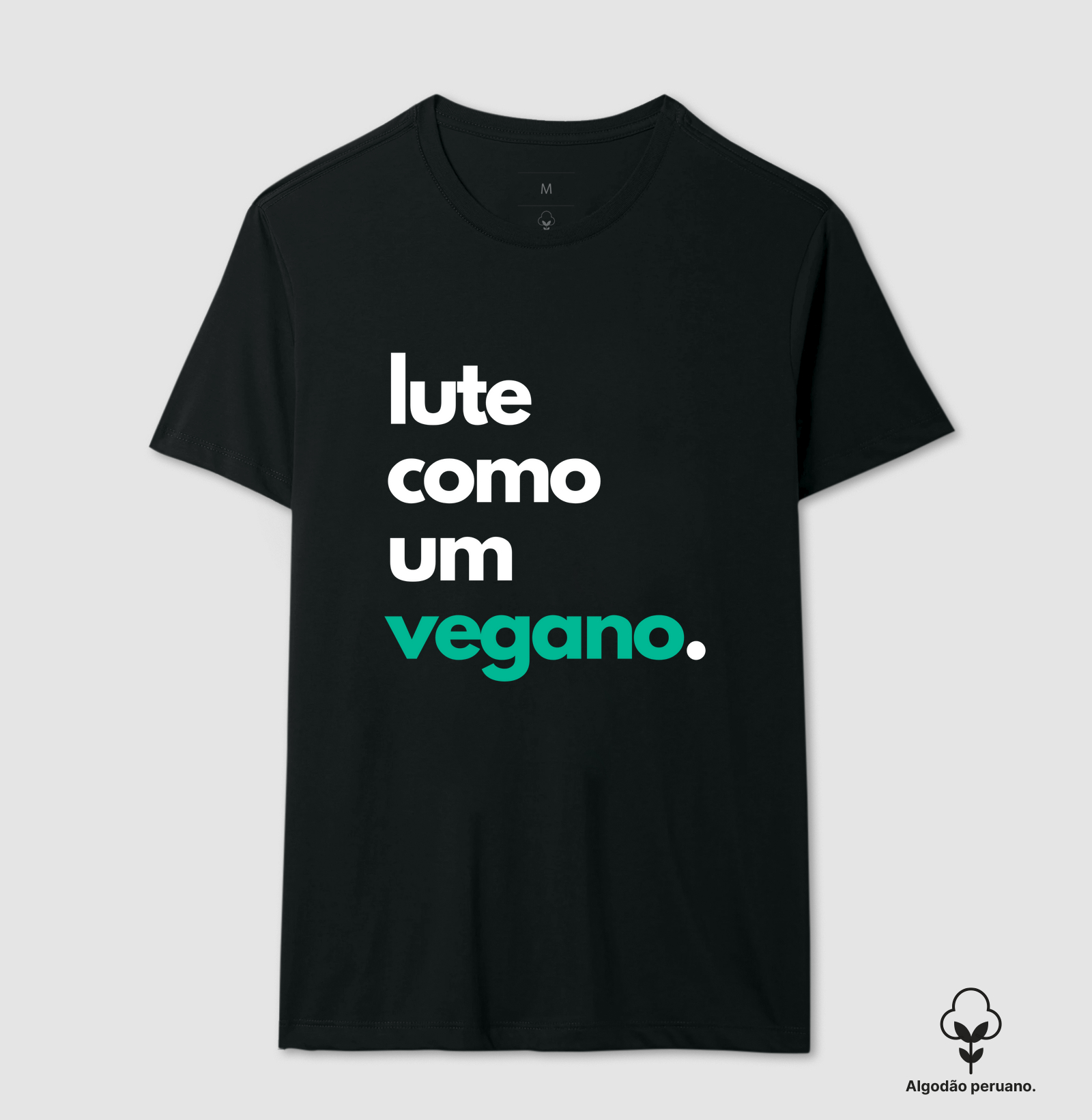 lute como um vegano