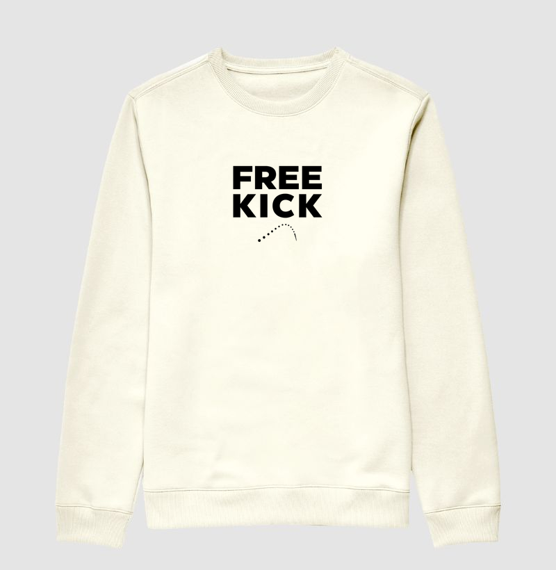 MOLETOM FREE KICK TRAJETORIA 5 - Suéter Moletom