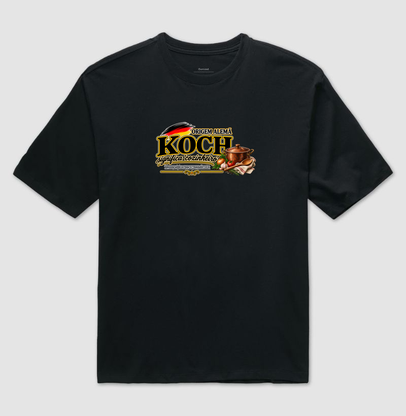 Koch  - Camiseta Oversized