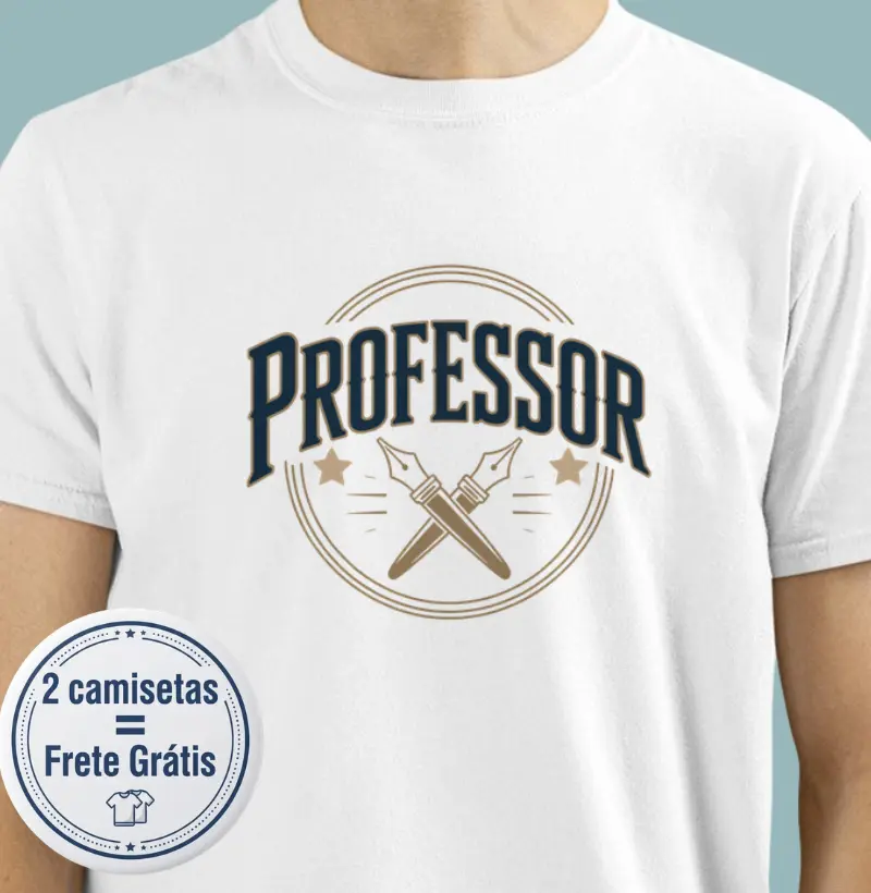 Camiseta Premium Professor/Pedagogo