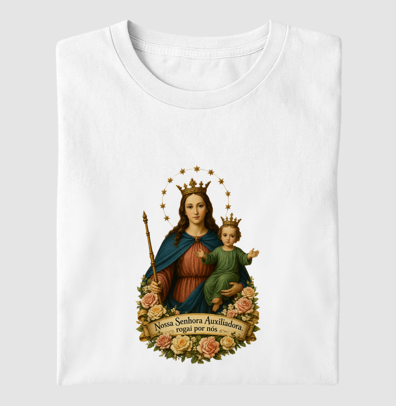 Camiseta Nossa Senhora Auxiliadora
