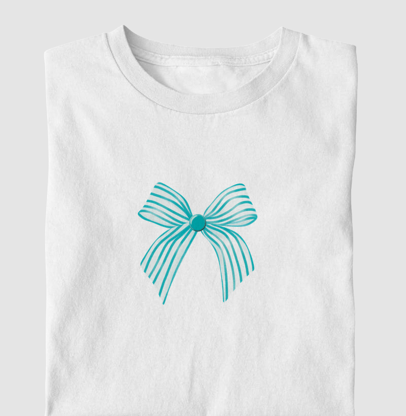 Camiseta Infantil Laço 