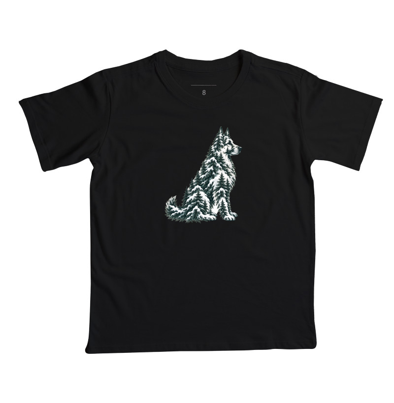 Pinheiros Natalinos - Camiseta Infantil